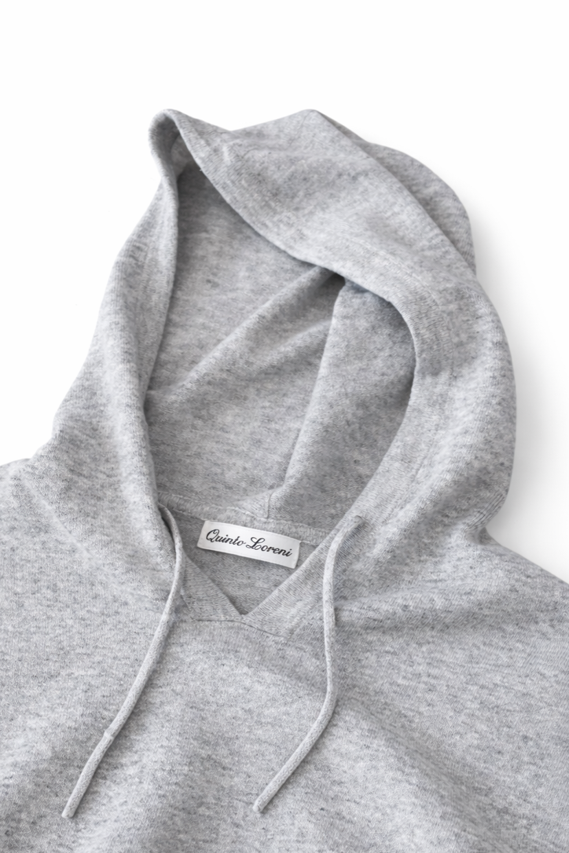 Mineral Grey Hooded Sweater