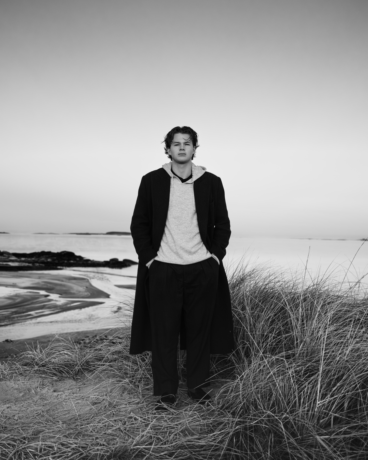 Mineral Grey Hooded Sweater