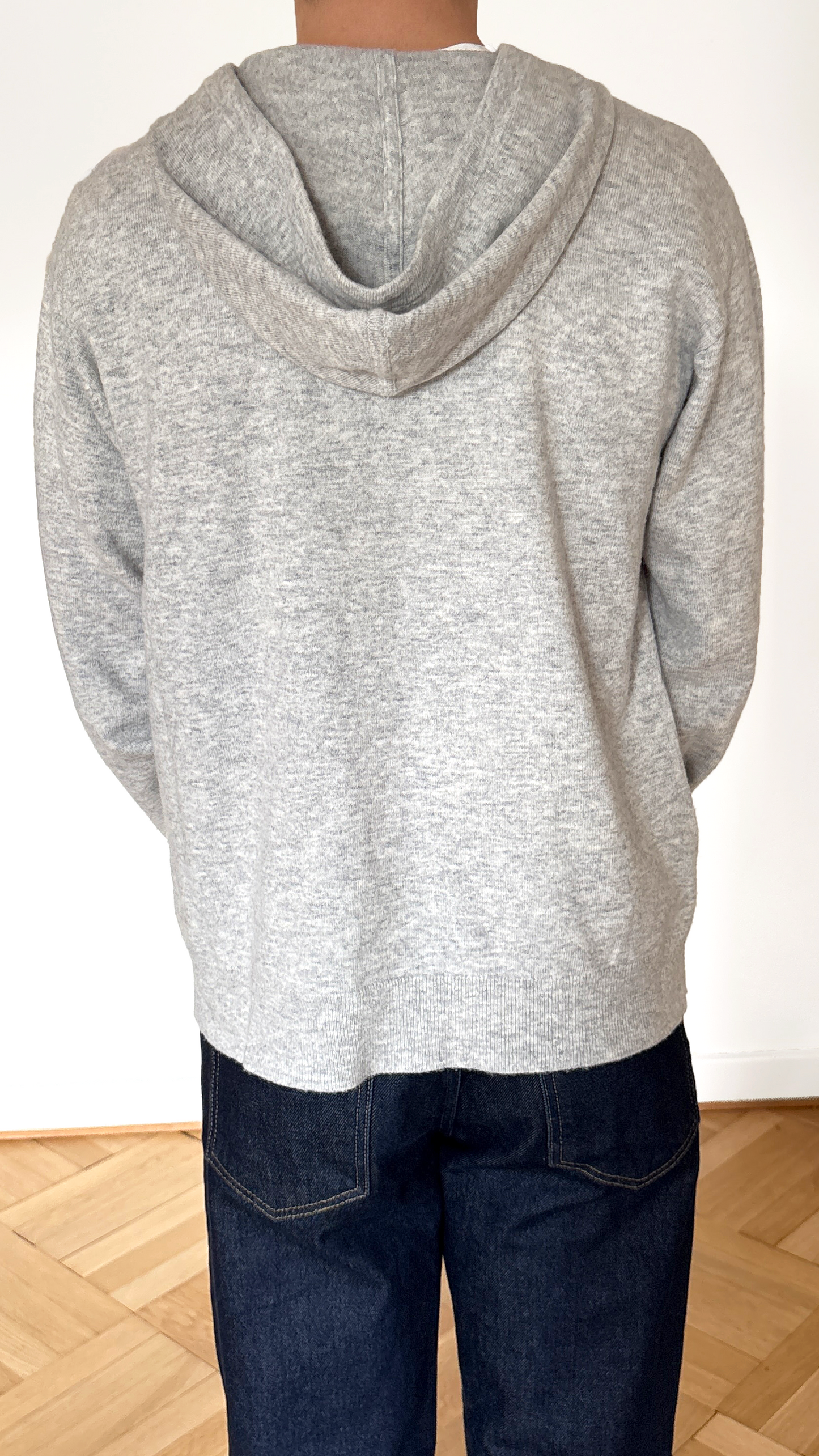 Mineral Grey Hooded Sweater