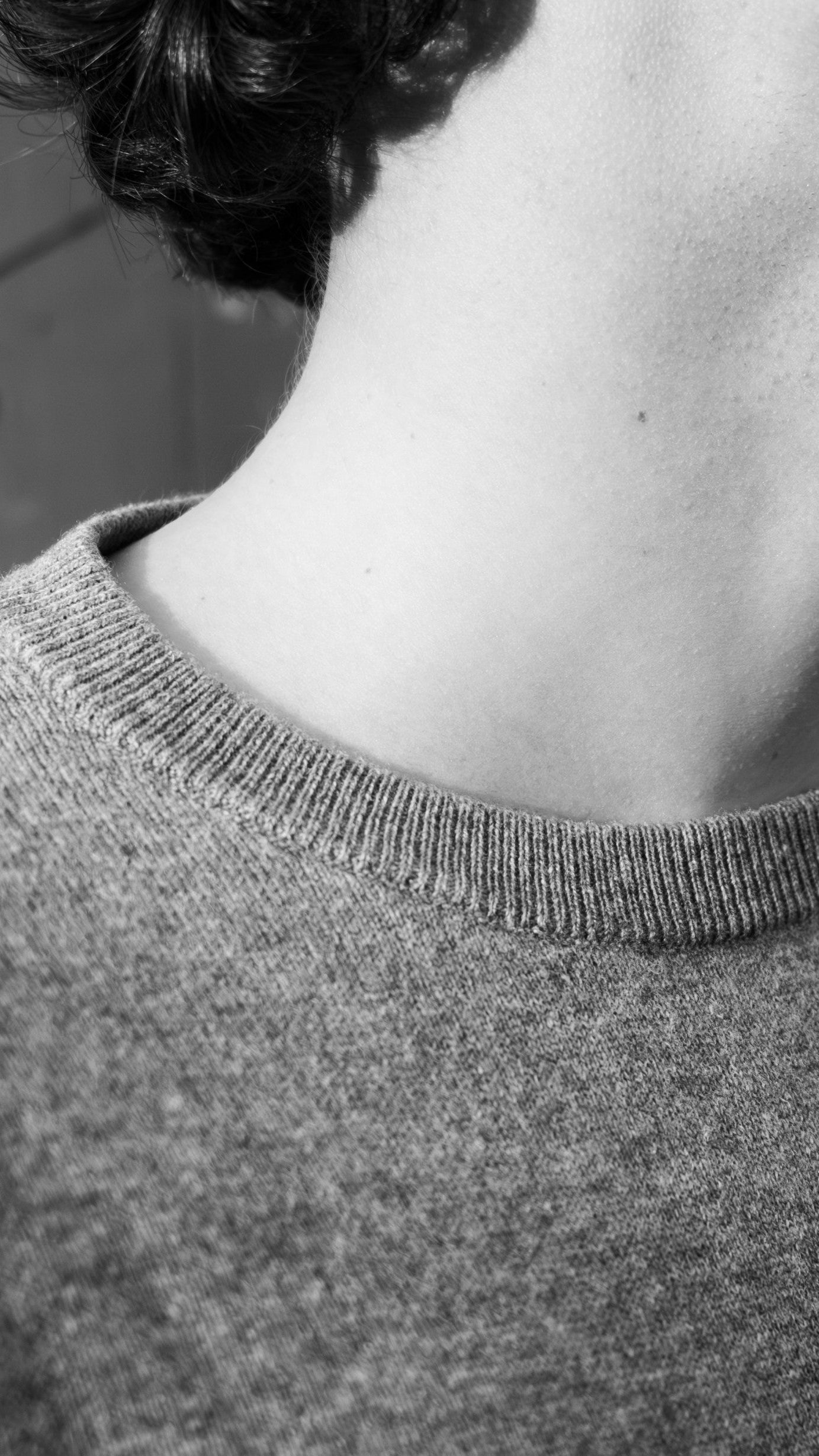 Taupe Crewneck T-Shirt