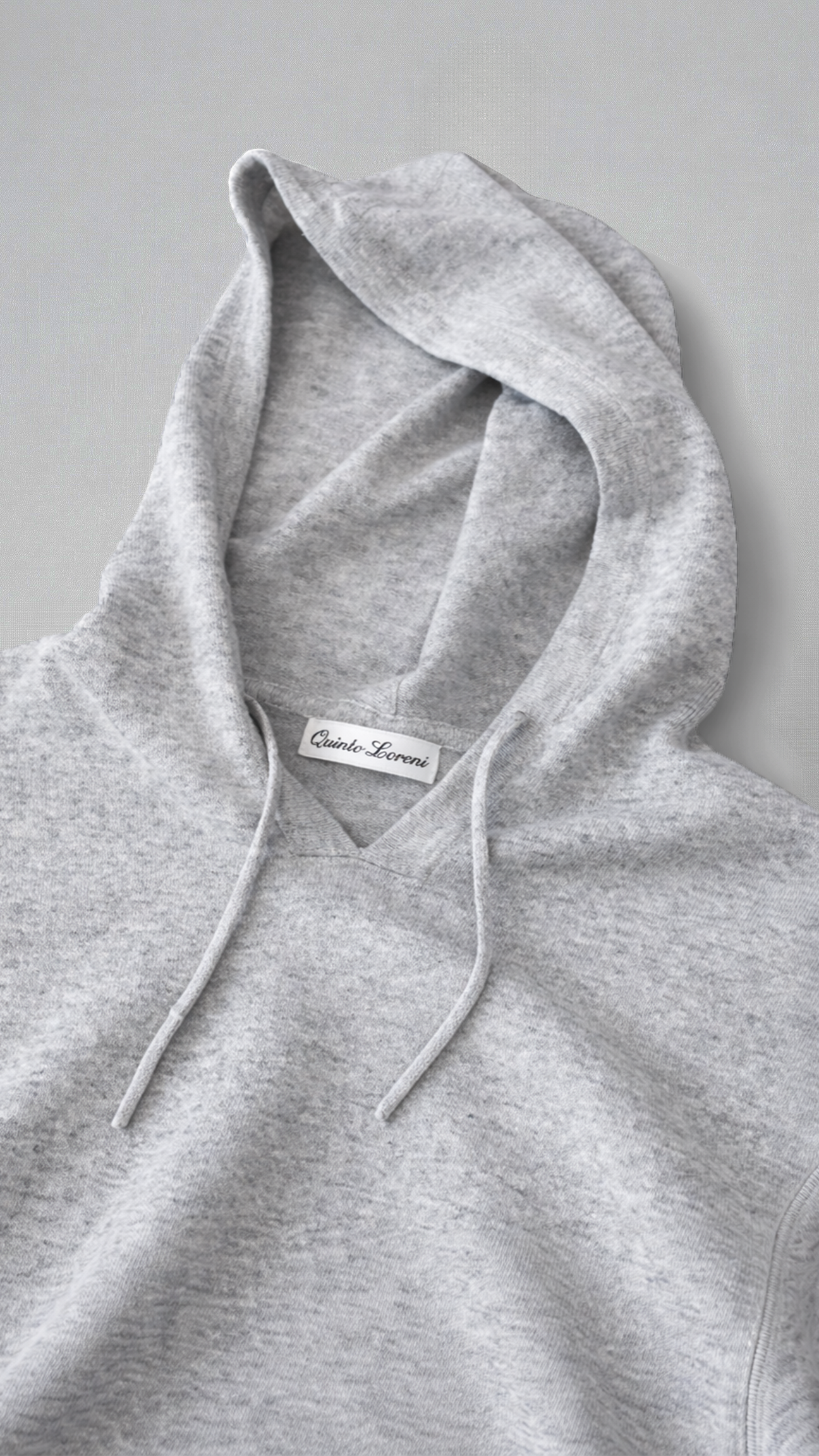 Mineral Grey Hooded Sweater