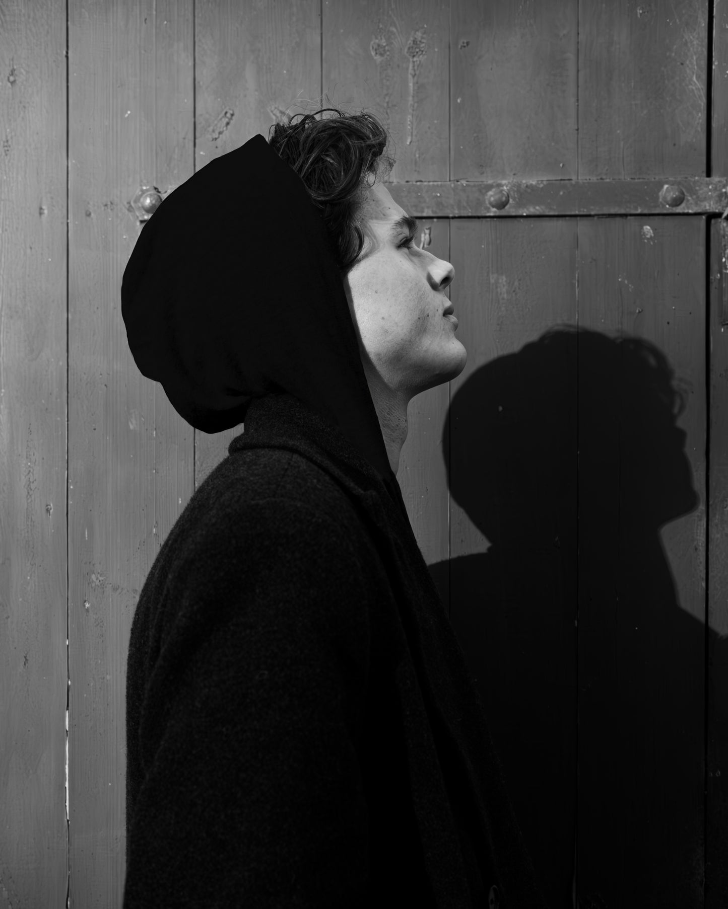 Obsidian Blue Hooded Sweater