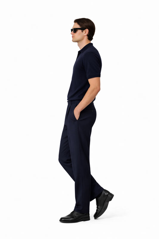 Obsidian Blue Polo Shirt