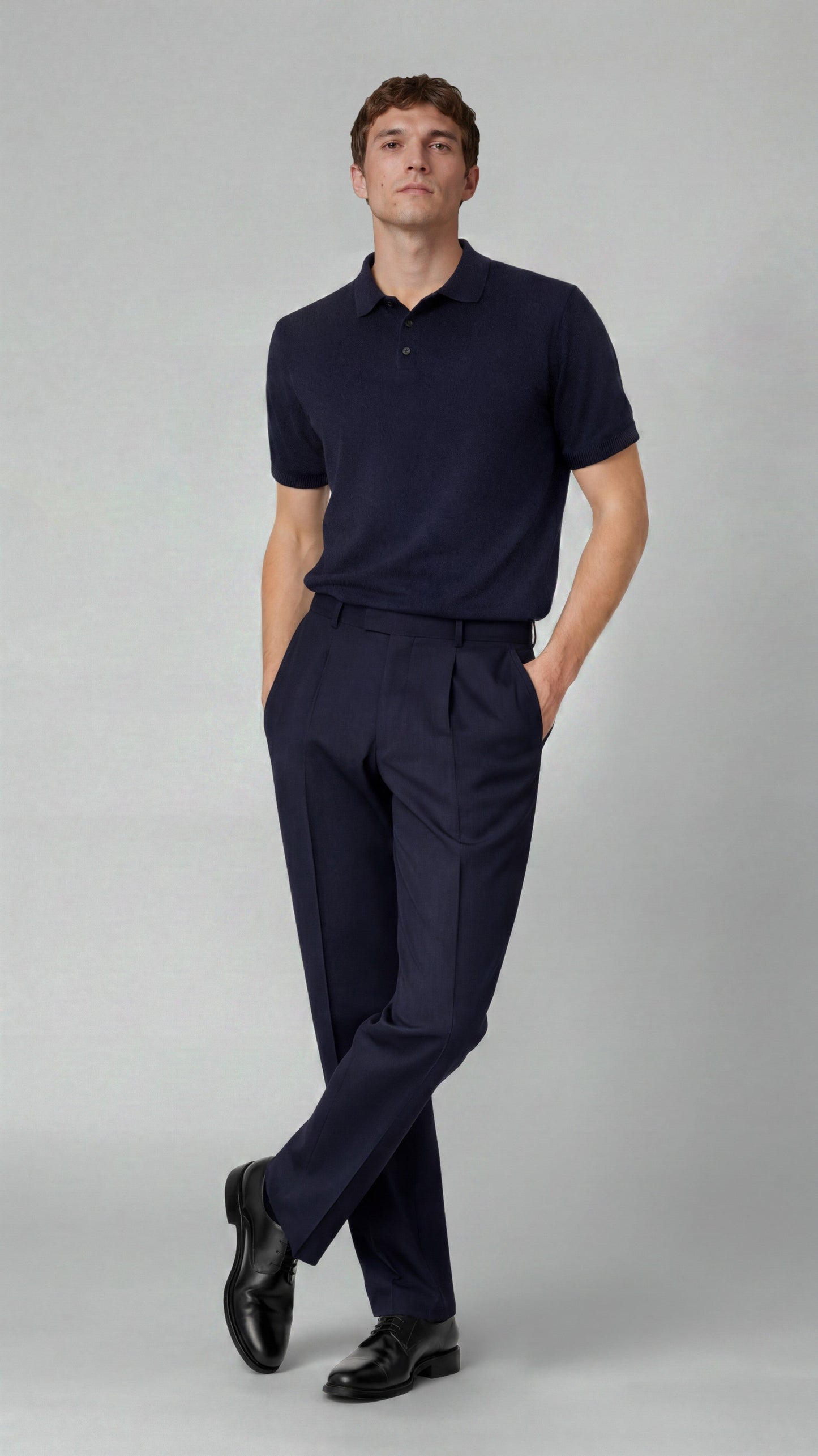 Obsidian Blue Polo