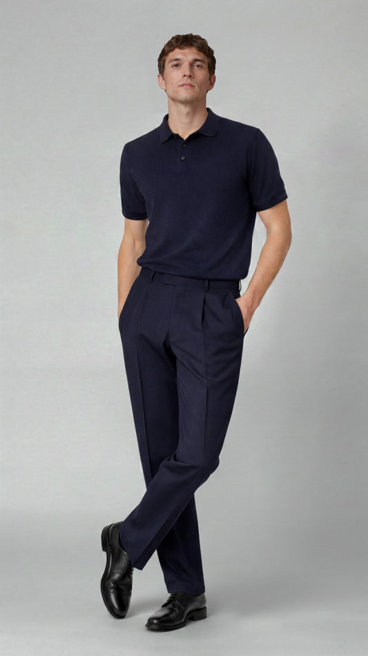 Obsidian Blue Polo