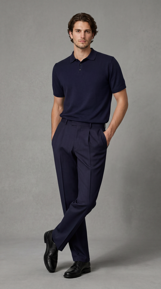 Obsidian Blue Polo