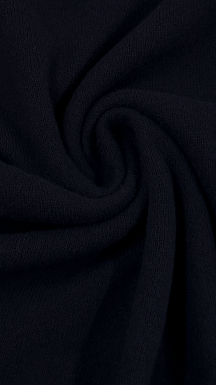 Obsidian Blue Hooded Sweater