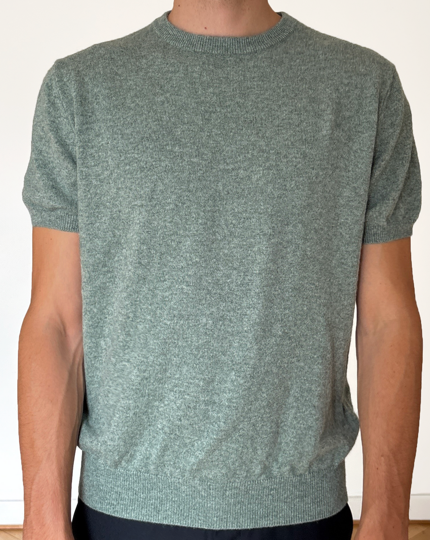 Sage Green Crewneck T-Shirt