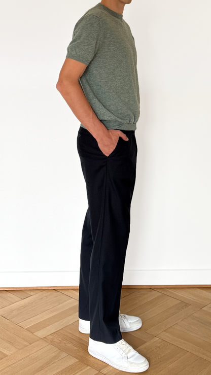 Sage Green Crewneck T-Shirt