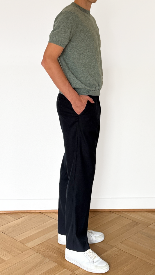 Sage Green Crewneck T-Shirt